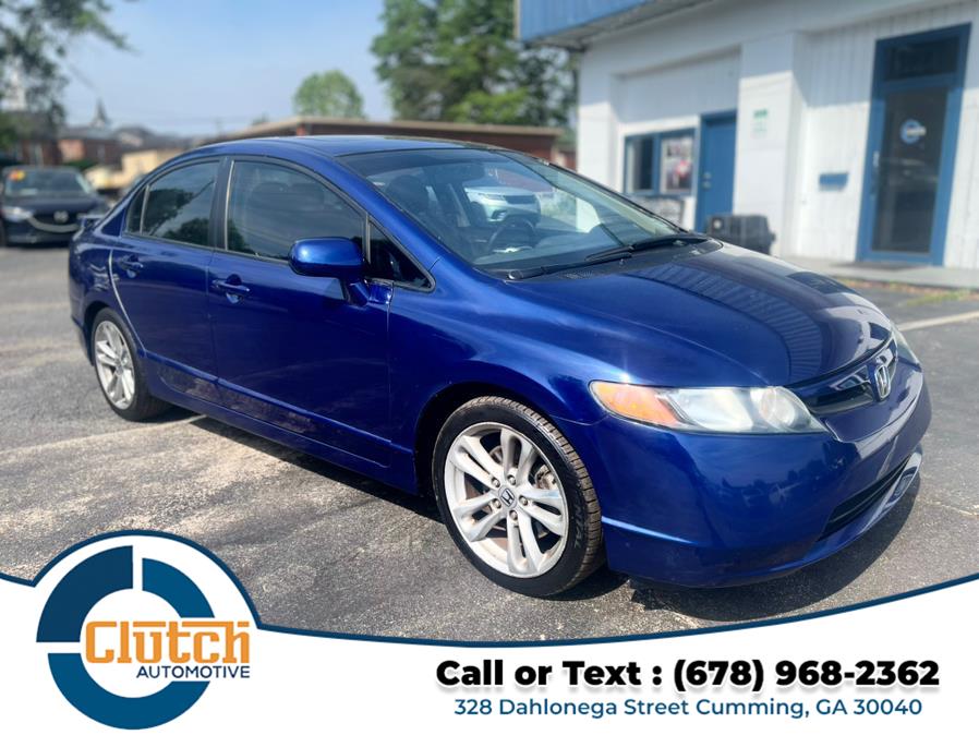 2007 Honda Civic Si 4dr Sdn Manual w/Navi, available for sale in Cumming, Georgia | Clutch Automotive. Cumming, Georgia 2007 Honda Civic Si 4dr Sdn Manual w/Navi, available for sale in Cumming, Georgia | Clutch Automotive. Cumming, Georgia