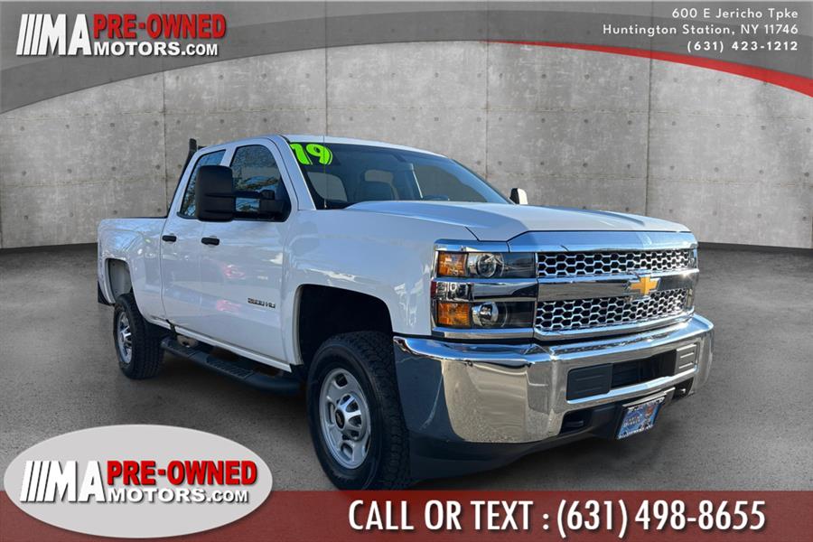 2019 Chevrolet Silverado 2500HD 4WD Double Cab 144.2" Work Truck well maintained, available for sale in Huntington Station, New York | M & A Motors. Huntington Station, New York 2019 Chevrolet Silverado 2500HD 4WD Double Cab 144.2" Work Truck well maintained, available for sale in Huntington Station, New York | M & A Motors. Huntington Station, New York
