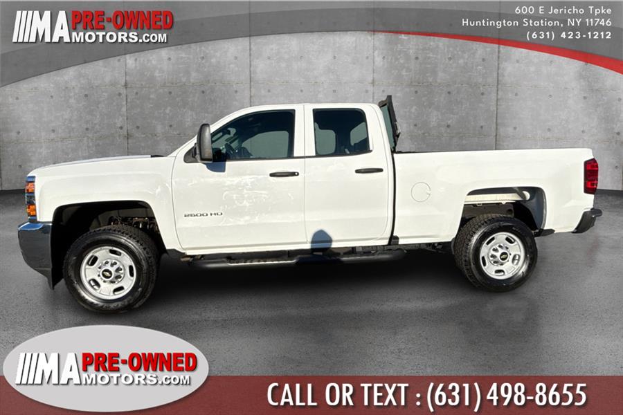 2019 Chevrolet Silverado 2500HD 4WD Double Cab 144.2" Work Truck well maintained, available for sale in Huntington Station, New York | M & A Motors. Huntington Station, New York 2019 Chevrolet Silverado 2500HD 4WD Double Cab 144.2" Work Truck well maintained, available for sale in Huntington Station, New York | M & A Motors. Huntington Station, New York