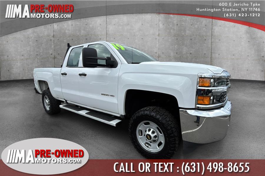 2019 Chevrolet Silverado 2500HD 4WD Double Cab 144.2" Work Truck well maintained, available for sale in Huntington Station, New York | M & A Motors. Huntington Station, New York 2019 Chevrolet Silverado 2500HD 4WD Double Cab 144.2" Work Truck well maintained, available for sale in Huntington Station, New York | M & A Motors. Huntington Station, New York