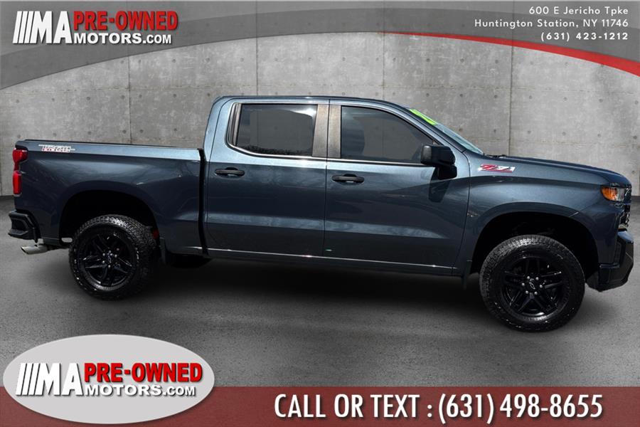2021 Chevrolet Silverado 1500 4WD Crew Cab 147" Trail Boss well maintained, available for sale in Huntington Station, New York | M & A Motors. Huntington Station, New York 2021 Chevrolet Silverado 1500 4WD Crew Cab 147" Trail Boss well maintained, available for sale in Huntington Station, New York | M & A Motors. Huntington Station, New York