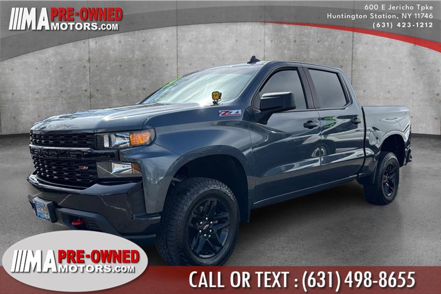 2021 Chevrolet Silverado 1500 4WD Crew Cab 147" Trail Boss well maintained, available for sale in Huntington Station, New York | M & A Motors. Huntington Station, New York 2021 Chevrolet Silverado 1500 4WD Crew Cab 147" Trail Boss well maintained, available for sale in Huntington Station, New York | M & A Motors. Huntington Station, New York