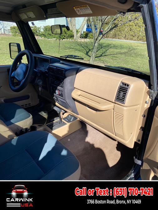 2002 Jeep Wrangler 2dr Sahara, available for sale in Bronx, New York | Carwink USA. Bronx, New York 2002 Jeep Wrangler 2dr Sahara, available for sale in Bronx, New York | Carwink USA. Bronx, New York