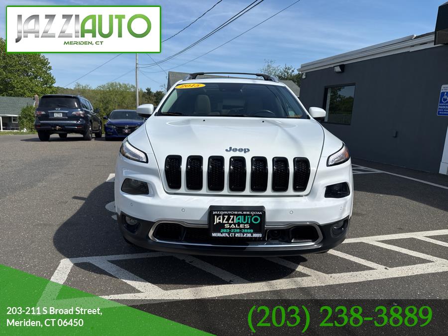 2015 Jeep Cherokee 4WD 4dr Limited, available for sale in Meriden, Connecticut | Jazzi Auto Sales LLC. Meriden, Connecticut 2015 Jeep Cherokee 4WD 4dr Limited, available for sale in Meriden, Connecticut | Jazzi Auto Sales LLC. Meriden, Connecticut
