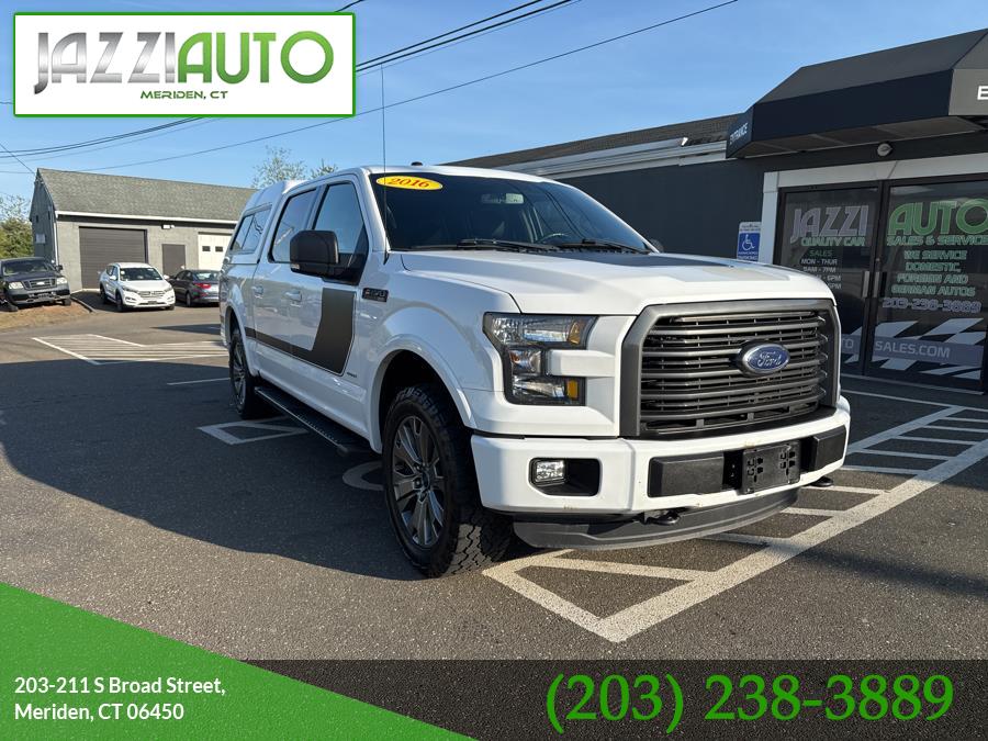 2016 Ford F-150 4WD SuperCrew 145" XLT, available for sale in Meriden, Connecticut | Jazzi Auto Sales LLC. Meriden, Connecticut 2016 Ford F-150 4WD SuperCrew 145" XLT, available for sale in Meriden, Connecticut | Jazzi Auto Sales LLC. Meriden, Connecticut