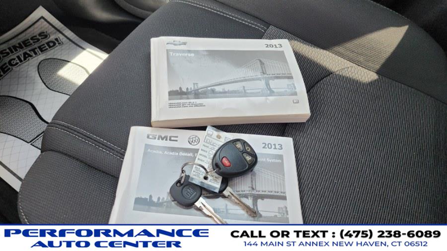2013 Chevrolet Traverse FWD 4dr LT w/1LT, available for sale in New Haven, Connecticut | Performance Auto Sales LLC. New Haven, Connecticut 2013 Chevrolet Traverse FWD 4dr LT w/1LT, available for sale in New Haven, Connecticut | Performance Auto Sales LLC. New Haven, Connecticut