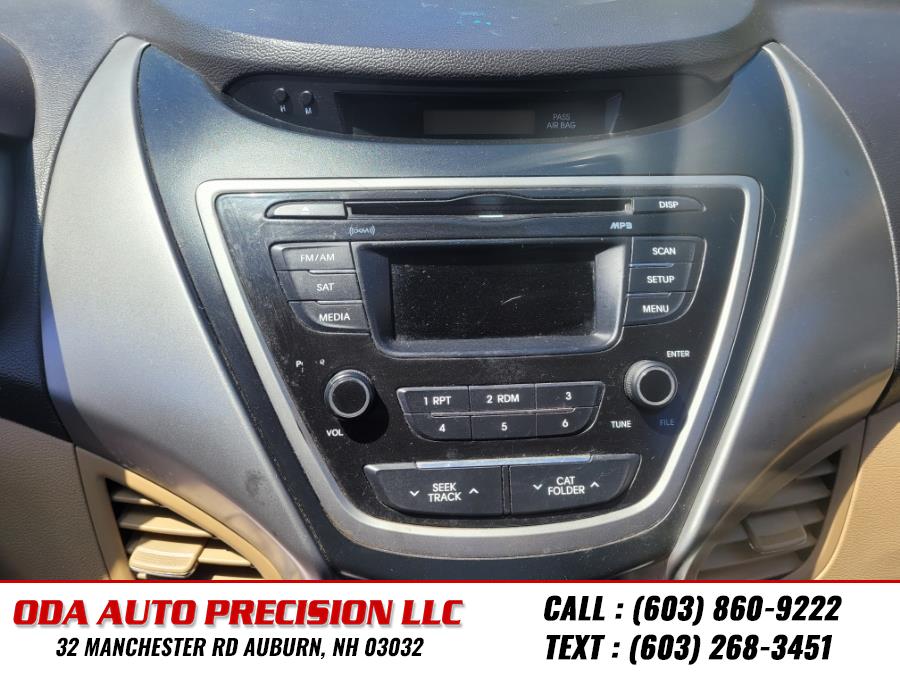 2013 Hyundai Elantra 4dr Sdn Auto GLS PZEV (Alabama Plant), available for sale in Auburn, New Hampshire | ODA Auto Precision LLC. Auburn, New Hampshire 2013 Hyundai Elantra 4dr Sdn Auto GLS PZEV (Alabama Plant), available for sale in Auburn, New Hampshire | ODA Auto Precision LLC. Auburn, New Hampshire