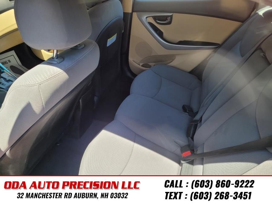 2013 Hyundai Elantra 4dr Sdn Auto GLS PZEV (Alabama Plant), available for sale in Auburn, New Hampshire | ODA Auto Precision LLC. Auburn, New Hampshire 2013 Hyundai Elantra 4dr Sdn Auto GLS PZEV (Alabama Plant), available for sale in Auburn, New Hampshire | ODA Auto Precision LLC. Auburn, New Hampshire