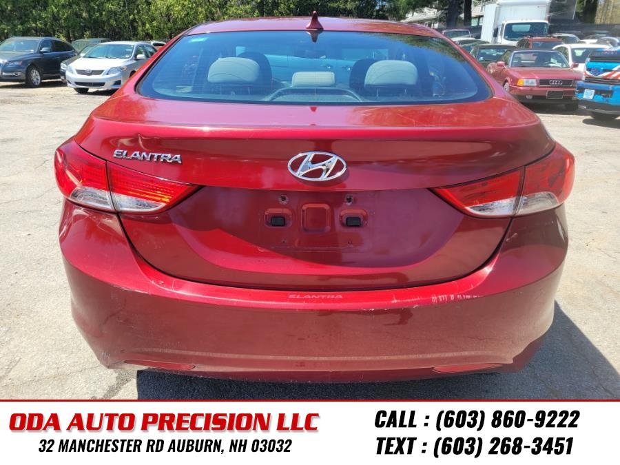 2013 Hyundai Elantra 4dr Sdn Auto GLS PZEV (Alabama Plant), available for sale in Auburn, New Hampshire | ODA Auto Precision LLC. Auburn, New Hampshire 2013 Hyundai Elantra 4dr Sdn Auto GLS PZEV (Alabama Plant), available for sale in Auburn, New Hampshire | ODA Auto Precision LLC. Auburn, New Hampshire