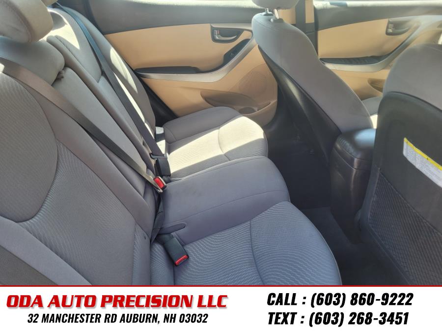 2013 Hyundai Elantra 4dr Sdn Auto GLS PZEV (Alabama Plant), available for sale in Auburn, New Hampshire | ODA Auto Precision LLC. Auburn, New Hampshire 2013 Hyundai Elantra 4dr Sdn Auto GLS PZEV (Alabama Plant), available for sale in Auburn, New Hampshire | ODA Auto Precision LLC. Auburn, New Hampshire