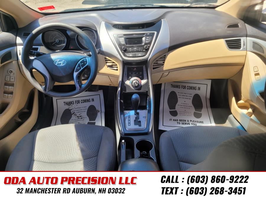 2013 Hyundai Elantra 4dr Sdn Auto GLS PZEV (Alabama Plant), available for sale in Auburn, New Hampshire | ODA Auto Precision LLC. Auburn, New Hampshire 2013 Hyundai Elantra 4dr Sdn Auto GLS PZEV (Alabama Plant), available for sale in Auburn, New Hampshire | ODA Auto Precision LLC. Auburn, New Hampshire
