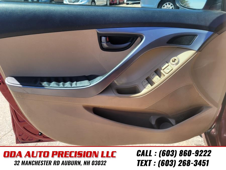 2013 Hyundai Elantra 4dr Sdn Auto GLS PZEV (Alabama Plant), available for sale in Auburn, New Hampshire | ODA Auto Precision LLC. Auburn, New Hampshire 2013 Hyundai Elantra 4dr Sdn Auto GLS PZEV (Alabama Plant), available for sale in Auburn, New Hampshire | ODA Auto Precision LLC. Auburn, New Hampshire