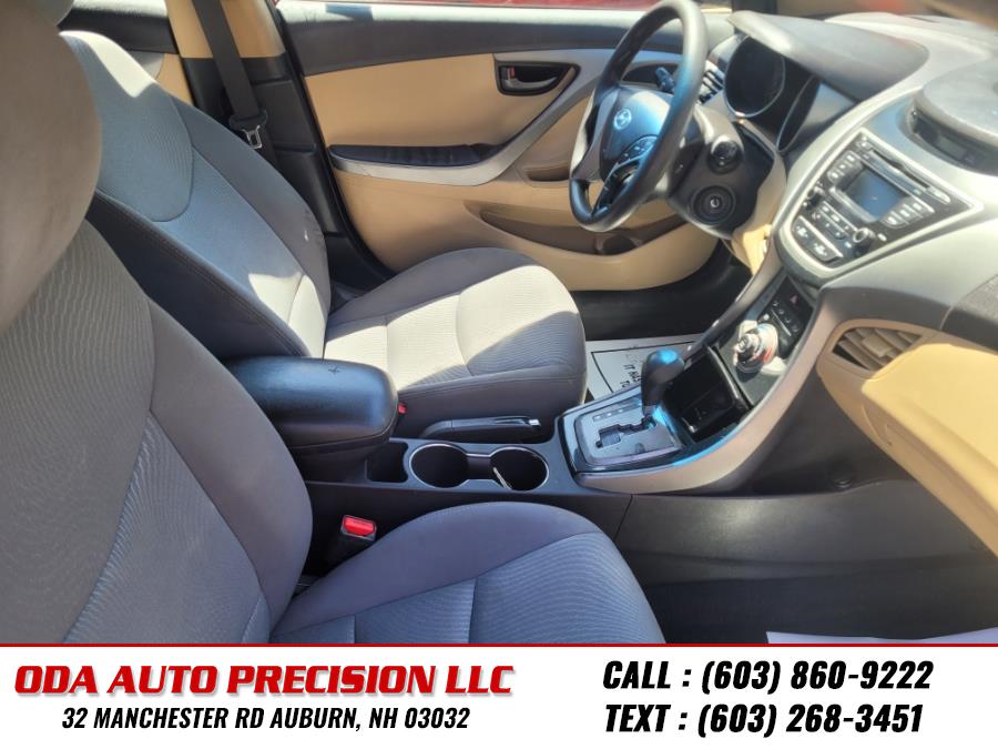 2013 Hyundai Elantra 4dr Sdn Auto GLS PZEV (Alabama Plant), available for sale in Auburn, New Hampshire | ODA Auto Precision LLC. Auburn, New Hampshire 2013 Hyundai Elantra 4dr Sdn Auto GLS PZEV (Alabama Plant), available for sale in Auburn, New Hampshire | ODA Auto Precision LLC. Auburn, New Hampshire