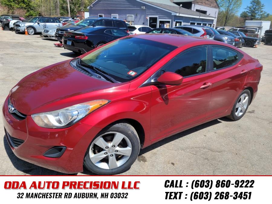 2013 Hyundai Elantra 4dr Sdn Auto GLS PZEV (Alabama Plant), available for sale in Auburn, New Hampshire | ODA Auto Precision LLC. Auburn, New Hampshire 2013 Hyundai Elantra 4dr Sdn Auto GLS PZEV (Alabama Plant), available for sale in Auburn, New Hampshire | ODA Auto Precision LLC. Auburn, New Hampshire