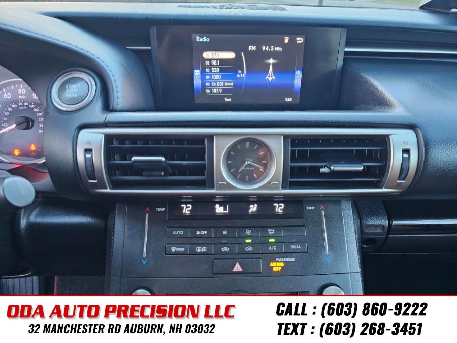 2015 Lexus IS 250 4dr Sport Sdn Crafted Line RWD, available for sale in Auburn, New Hampshire | ODA Auto Precision LLC. Auburn, New Hampshire 2015 Lexus IS 250 4dr Sport Sdn Crafted Line RWD, available for sale in Auburn, New Hampshire | ODA Auto Precision LLC. Auburn, New Hampshire
