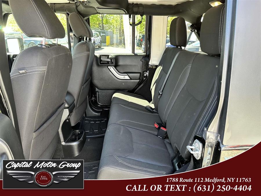 2018 Jeep Wrangler JK Unlimited Sahara 4x4, available for sale in Medford, New York | Capital Motor Group Inc. Medford, New York 2018 Jeep Wrangler JK Unlimited Sahara 4x4, available for sale in Medford, New York | Capital Motor Group Inc. Medford, New York