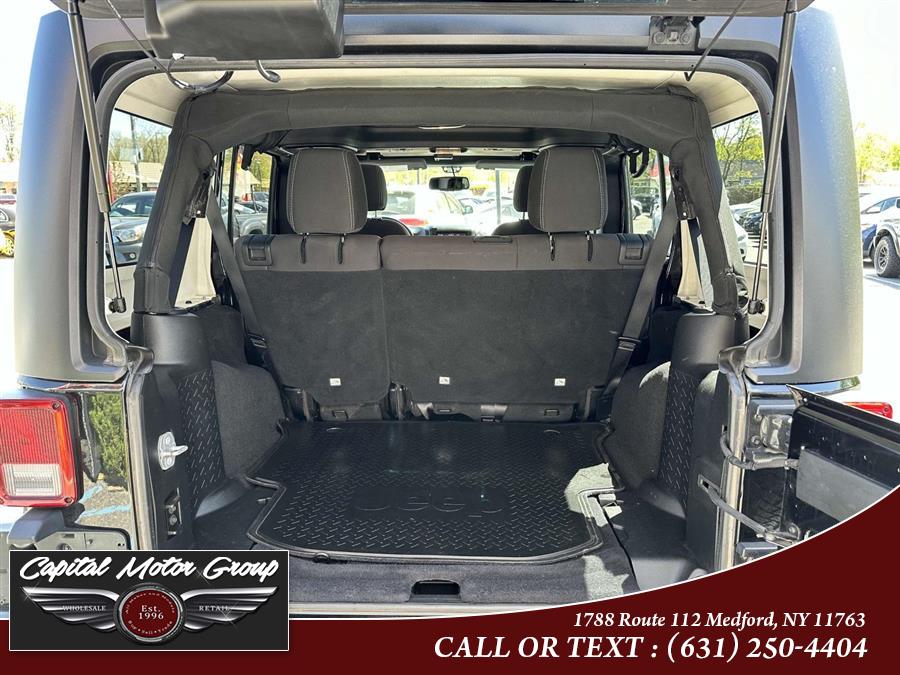 2018 Jeep Wrangler JK Unlimited Sahara 4x4, available for sale in Medford, New York | Capital Motor Group Inc. Medford, New York 2018 Jeep Wrangler JK Unlimited Sahara 4x4, available for sale in Medford, New York | Capital Motor Group Inc. Medford, New York