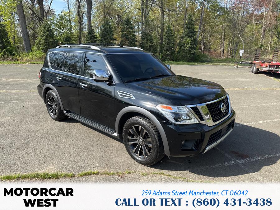 2017 Nissan Armada PLATINUM, available for sale in Manchester, Connecticut | Motorcar West. Manchester, Connecticut 2017 Nissan Armada PLATINUM, available for sale in Manchester, Connecticut | Motorcar West. Manchester, Connecticut