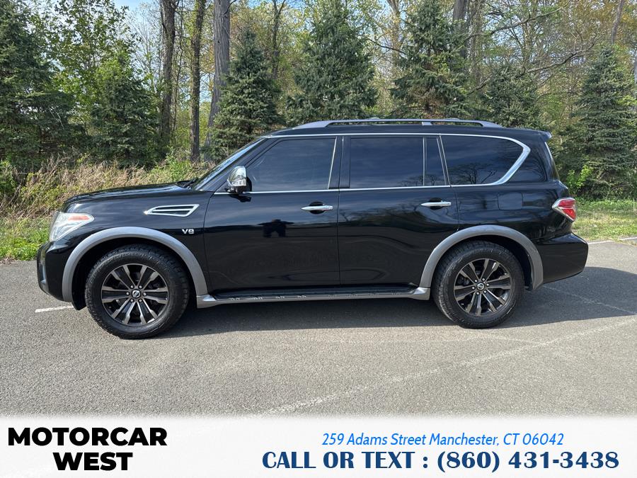 2017 Nissan Armada PLATINUM, available for sale in Manchester, Connecticut | Motorcar West. Manchester, Connecticut 2017 Nissan Armada PLATINUM, available for sale in Manchester, Connecticut | Motorcar West. Manchester, Connecticut