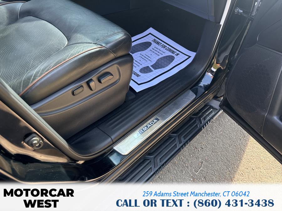 2017 Nissan Armada PLATINUM, available for sale in Manchester, Connecticut | Motorcar West. Manchester, Connecticut 2017 Nissan Armada PLATINUM, available for sale in Manchester, Connecticut | Motorcar West. Manchester, Connecticut