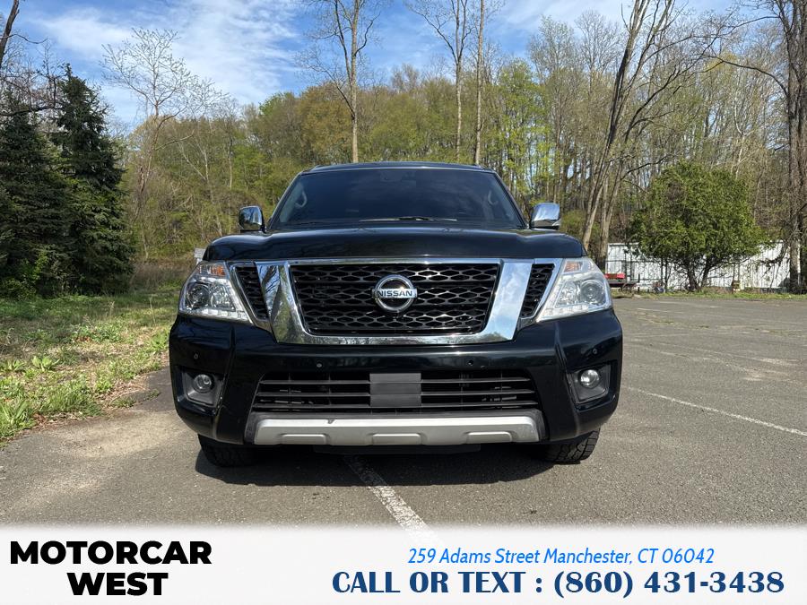 2017 Nissan Armada PLATINUM, available for sale in Manchester, Connecticut | Motorcar West. Manchester, Connecticut 2017 Nissan Armada PLATINUM, available for sale in Manchester, Connecticut | Motorcar West. Manchester, Connecticut