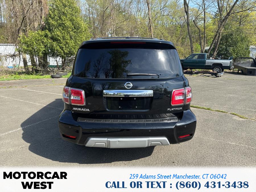 2017 Nissan Armada PLATINUM, available for sale in Manchester, Connecticut | Motorcar West. Manchester, Connecticut 2017 Nissan Armada PLATINUM, available for sale in Manchester, Connecticut | Motorcar West. Manchester, Connecticut