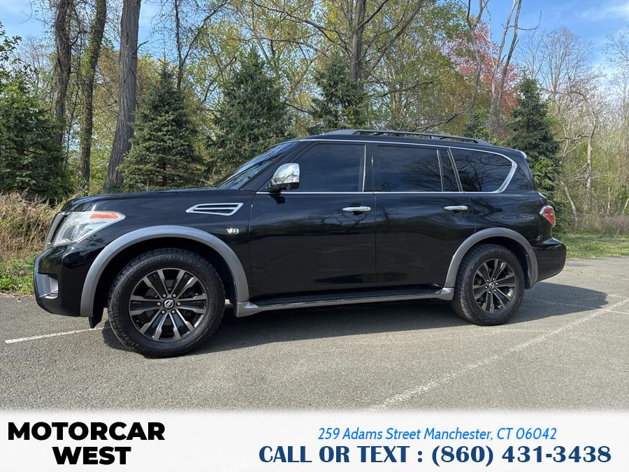 2017 Nissan Armada PLATINUM, available for sale in Manchester, Connecticut | Motorcar West. Manchester, Connecticut 2017 Nissan Armada PLATINUM, available for sale in Manchester, Connecticut | Motorcar West. Manchester, Connecticut