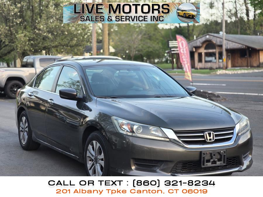 2014 Honda Accord Sedan 4dr I4 CVT LX, available for sale in Canton, Connecticut | Live Motors Sales and Service INC. Canton, Connecticut 2014 Honda Accord Sedan 4dr I4 CVT LX, available for sale in Canton, Connecticut | Live Motors Sales and Service INC. Canton, Connecticut