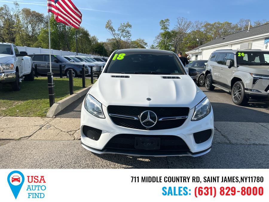 2018 Mercedes-Benz GLE AMG GLE 43 4MATIC Coupe, available for sale in Saint James, New York | USA Auto Find. Saint James, New York 2018 Mercedes-Benz GLE AMG GLE 43 4MATIC Coupe, available for sale in Saint James, New York | USA Auto Find. Saint James, New York