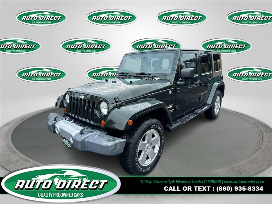 Used 2010 Jeep Wrangler Unlimited in Windsor Locks, Connecticut | Auto Direct LLC. Windsor Locks, Connecticut