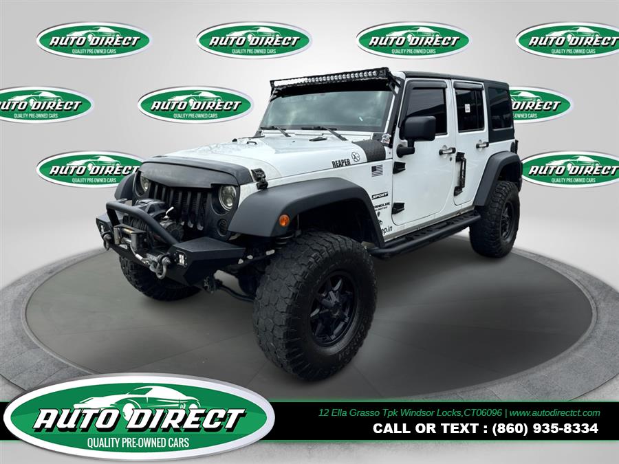 Used 2014 Jeep Wrangler Unlimited in Windsor Locks, Connecticut | Auto Direct LLC. Windsor Locks, Connecticut