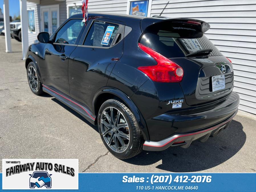 2014 Nissan JUKE 5dr Wgn CVT NISMO RS AWD, available for sale in Hancock, Maine | Fairway Auto Sales. Hancock, Maine 2014 Nissan JUKE 5dr Wgn CVT NISMO RS AWD, available for sale in Hancock, Maine | Fairway Auto Sales. Hancock, Maine