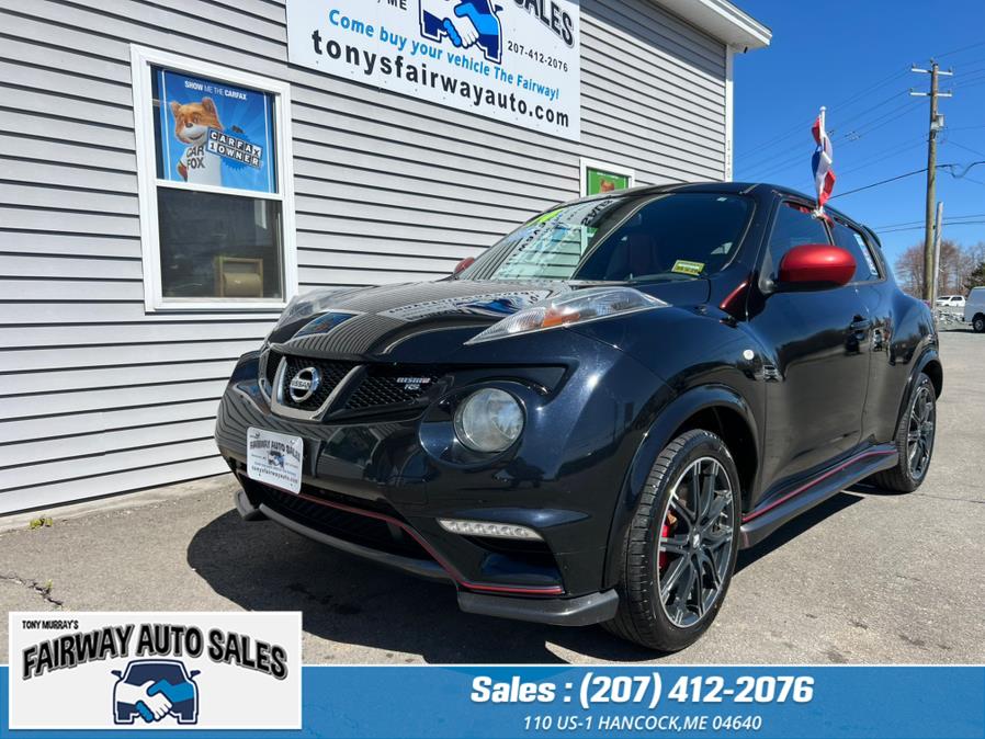 2014 Nissan JUKE 5dr Wgn CVT NISMO RS AWD, available for sale in Hancock, Maine | Fairway Auto Sales. Hancock, Maine 2014 Nissan JUKE 5dr Wgn CVT NISMO RS AWD, available for sale in Hancock, Maine | Fairway Auto Sales. Hancock, Maine