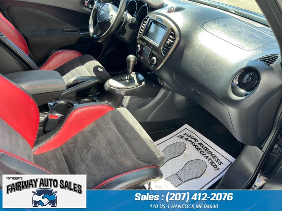 2014 Nissan JUKE 5dr Wgn CVT NISMO RS AWD, available for sale in Hancock, Maine | Fairway Auto Sales. Hancock, Maine 2014 Nissan JUKE 5dr Wgn CVT NISMO RS AWD, available for sale in Hancock, Maine | Fairway Auto Sales. Hancock, Maine