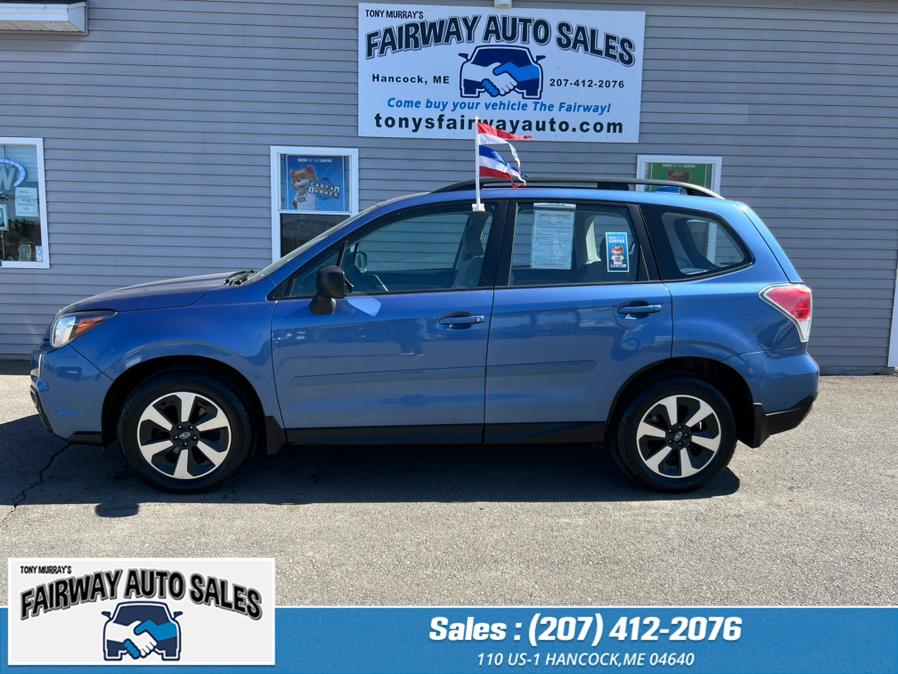 2018 Subaru Forester 2.5i CVT, available for sale in Hancock, Maine | Fairway Auto Sales. Hancock, Maine 2018 Subaru Forester 2.5i CVT, available for sale in Hancock, Maine | Fairway Auto Sales. Hancock, Maine