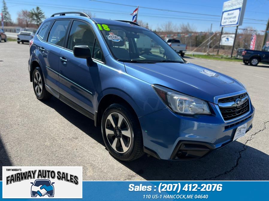 2018 Subaru Forester 2.5i CVT, available for sale in Hancock, Maine | Fairway Auto Sales. Hancock, Maine 2018 Subaru Forester 2.5i CVT, available for sale in Hancock, Maine | Fairway Auto Sales. Hancock, Maine