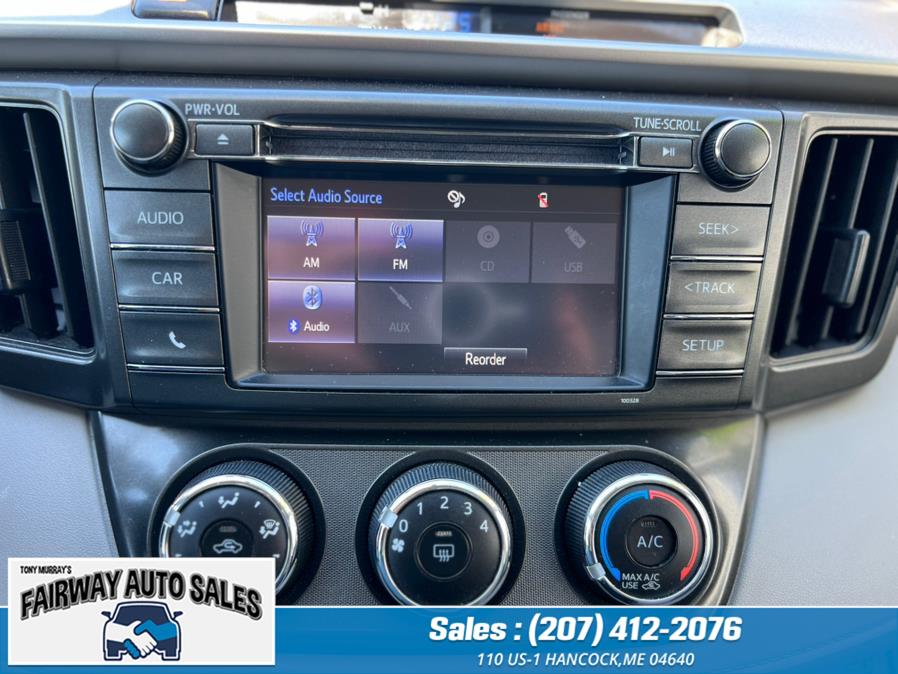 2015 Toyota RAV4 AWD 4dr LE (Natl), available for sale in Hancock, Maine | Fairway Auto Sales. Hancock, Maine 2015 Toyota RAV4 AWD 4dr LE (Natl), available for sale in Hancock, Maine | Fairway Auto Sales. Hancock, Maine