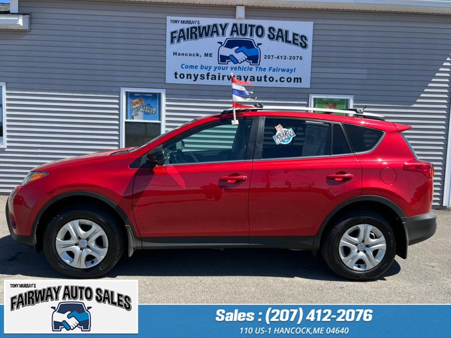 2015 Toyota RAV4 AWD 4dr LE (Natl), available for sale in Hancock, Maine | Fairway Auto Sales. Hancock, Maine 2015 Toyota RAV4 AWD 4dr LE (Natl), available for sale in Hancock, Maine | Fairway Auto Sales. Hancock, Maine