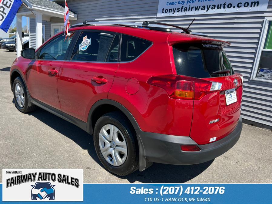 2015 Toyota RAV4 AWD 4dr LE (Natl), available for sale in Hancock, Maine | Fairway Auto Sales. Hancock, Maine 2015 Toyota RAV4 AWD 4dr LE (Natl), available for sale in Hancock, Maine | Fairway Auto Sales. Hancock, Maine