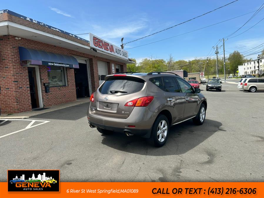 2009 Nissan Murano AWD 4dr SL, available for sale in West Springfield, Massachusetts | Geneva Auto Sales LLC. West Springfield, Massachusetts 2009 Nissan Murano AWD 4dr SL, available for sale in West Springfield, Massachusetts | Geneva Auto Sales LLC. West Springfield, Massachusetts