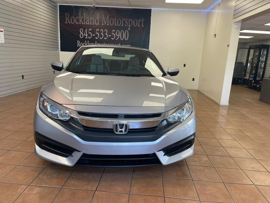 2018 Honda Civic Coupe LX-P CVT, available for sale in Suffern, New York | Rockland Motor Sport. Suffern, New York 2018 Honda Civic Coupe LX-P CVT, available for sale in Suffern, New York | Rockland Motor Sport. Suffern, New York
