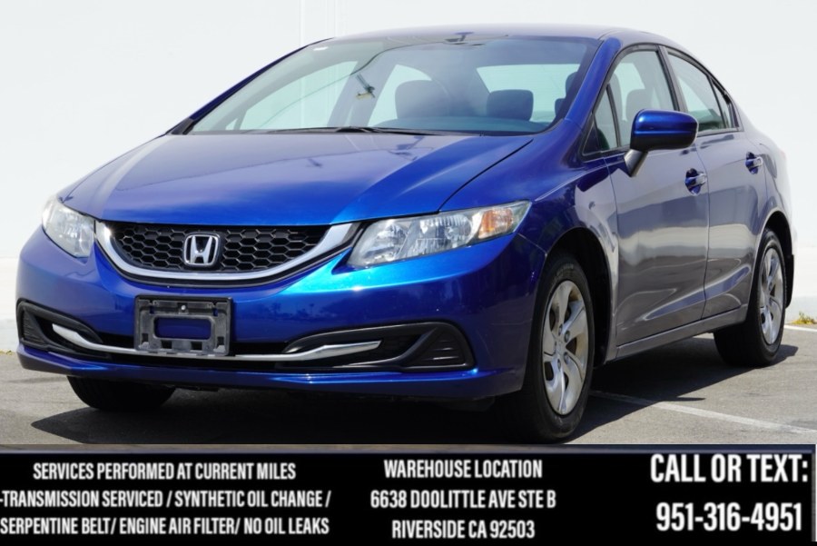 2015 Honda Civic Sedan LX 4dr, available for sale in Riverside, California | Big Timin Motors LLC. Riverside, California 2015 Honda Civic Sedan LX 4dr, available for sale in Riverside, California | Big Timin Motors LLC. Riverside, California