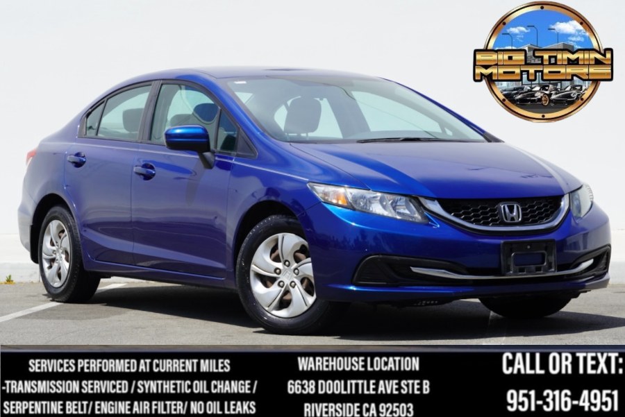 2015 Honda Civic Sedan LX 4dr, available for sale in Riverside, California | Big Timin Motors LLC. Riverside, California 2015 Honda Civic Sedan LX 4dr, available for sale in Riverside, California | Big Timin Motors LLC. Riverside, California
