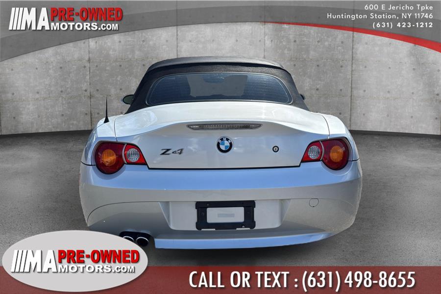 2003 BMW Z4 Z4 2dr Roadster 2.5i, available for sale in Huntington Station, New York | M & A Motors. Huntington Station, New York 2003 BMW Z4 Z4 2dr Roadster 2.5i, available for sale in Huntington Station, New York | M & A Motors. Huntington Station, New York