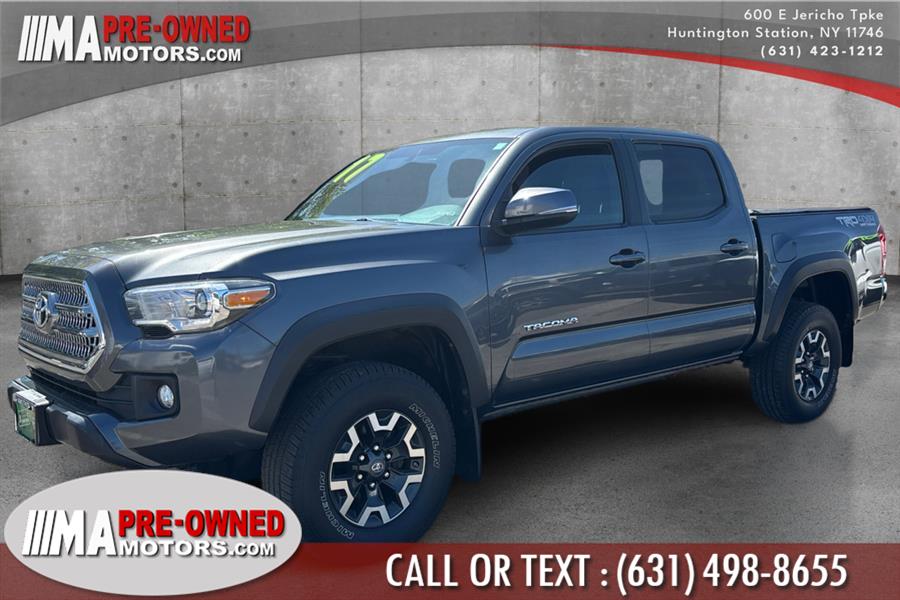 2017 Toyota Tacoma TRD Sport Double Cab 5'' Bed V6 4x4 MT (Natl), available for sale in Huntington Station, New York | M & A Motors. Huntington Station, New York 2017 Toyota Tacoma TRD Sport Double Cab 5'' Bed V6 4x4 MT (Natl), available for sale in Huntington Station, New York | M & A Motors. Huntington Station, New York
