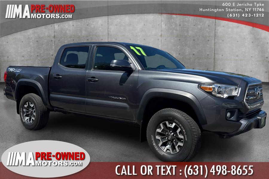 2017 Toyota Tacoma TRD Sport Double Cab 5'' Bed V6 4x4 MT (Natl), available for sale in Huntington Station, New York | M & A Motors. Huntington Station, New York 2017 Toyota Tacoma TRD Sport Double Cab 5'' Bed V6 4x4 MT (Natl), available for sale in Huntington Station, New York | M & A Motors. Huntington Station, New York