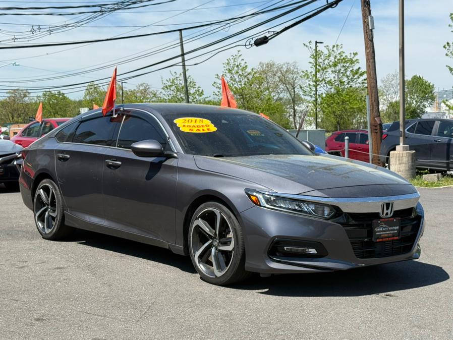 2018 Honda Accord Sedan Sport 1.5T CVT, available for sale in Union, New Jersey | Drive Auto Boutique. Union, New Jersey 2018 Honda Accord Sedan Sport 1.5T CVT, available for sale in Union, New Jersey | Drive Auto Boutique. Union, New Jersey