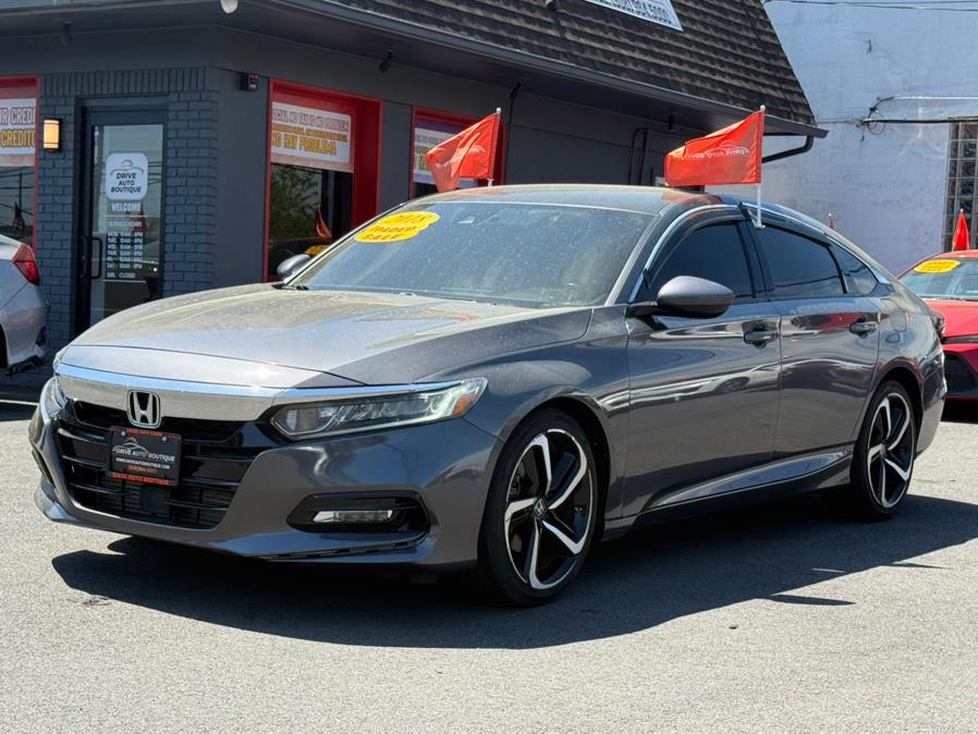 2018 Honda Accord Sedan Sport 1.5T CVT, available for sale in Union, New Jersey | Drive Auto Boutique. Union, New Jersey 2018 Honda Accord Sedan Sport 1.5T CVT, available for sale in Union, New Jersey | Drive Auto Boutique. Union, New Jersey