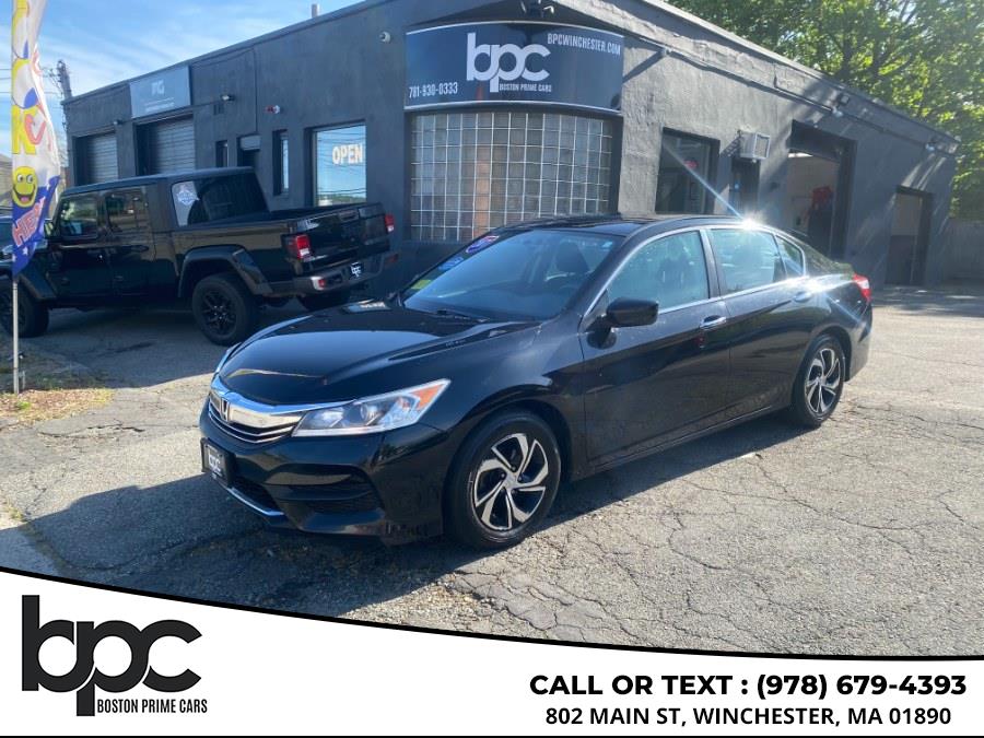 2017 Honda Accord Sedan LX CVT, available for sale in Winchester, Massachusetts | Boston Prime Cars. Winchester, Massachusetts 2017 Honda Accord Sedan LX CVT, available for sale in Winchester, Massachusetts | Boston Prime Cars. Winchester, Massachusetts