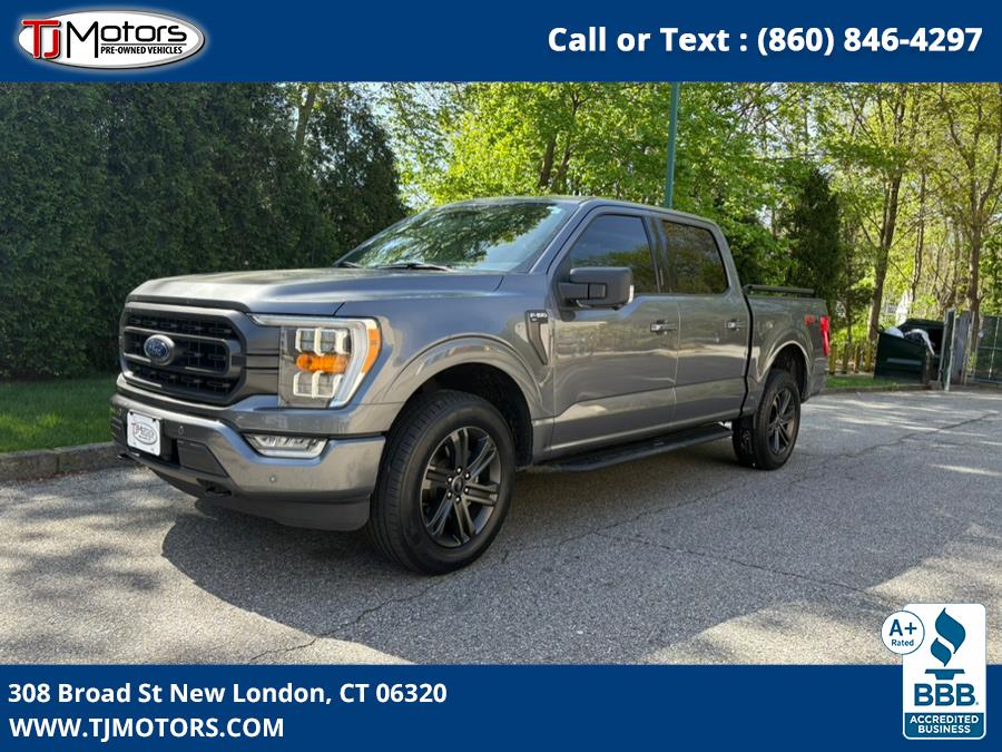 2022 Ford F-150 XLT 4WD SuperCrew 5.5'' Box, available for sale in New London, Connecticut | TJ Motors LLC. New London, Connecticut 2022 Ford F-150 XLT 4WD SuperCrew 5.5'' Box, available for sale in New London, Connecticut | TJ Motors LLC. New London, Connecticut